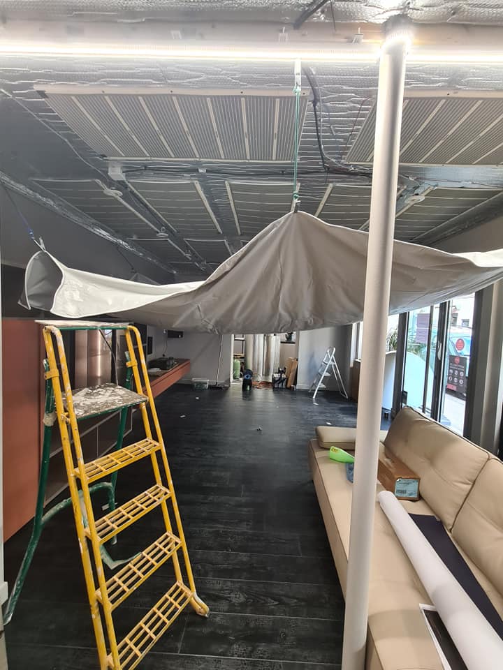 Plafond tendu rayonnant saint-etienne